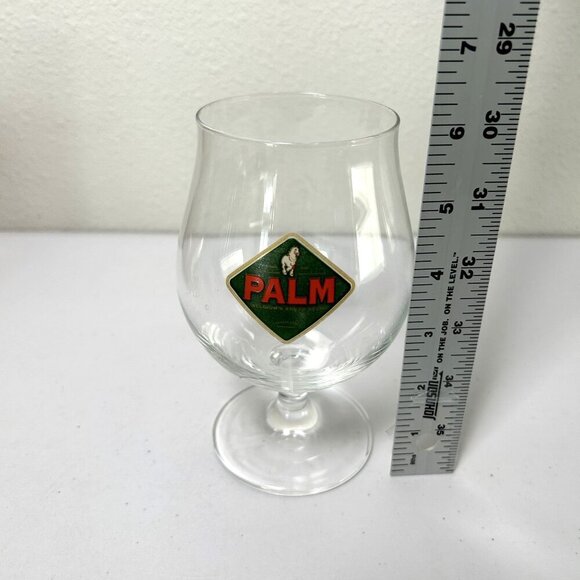 Palm Belgium Amber Beer Tulip Glass Brewery Barware Horse Logo - Picture 6 of 7